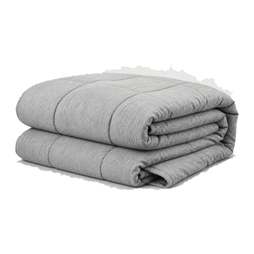 Big Blanket Co XL Weighted Blanket Cooling Frost Grey