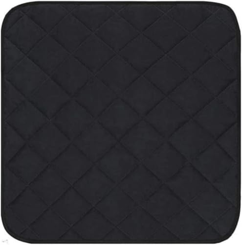 2-Piece Reusable Waterproof Absorbent Chair Pads, Brown, 56 × 53 cm
