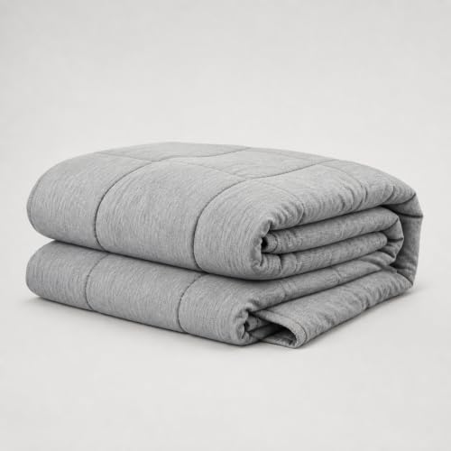 Big Blanket Co XL Weighted Blanket Cooling Frost Grey