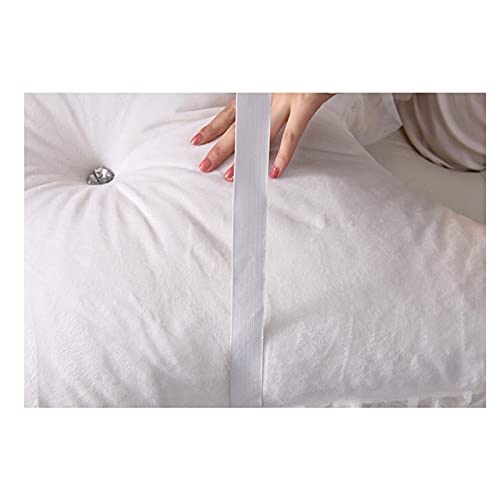 Washable Crystal Velvet Long Bedside Cushion Pillow