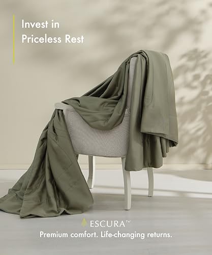 Bamboo Cooling Comforter, Ultra-Breathable with Temperature-Regulating Fill
