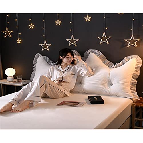 Washable Crystal Velvet Long Bedside Cushion Pillow