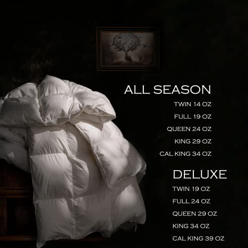 Polish Goose Down Comforter Duvet Insert, 950 Fill Power