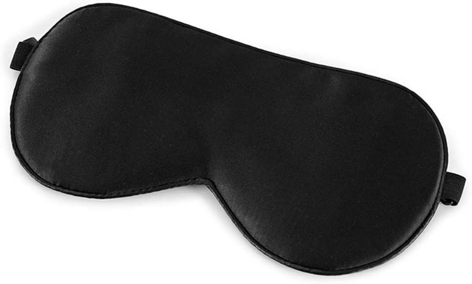 3D Contoured Light-Blocking Sleep Mask with Adjustable Strap