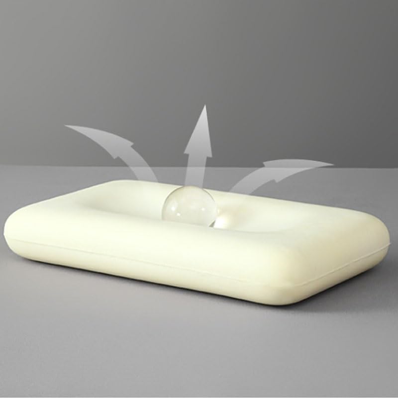 Knitted Cotton Slow Rebound Neck Support Pillow