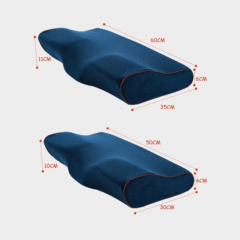 Slow Rebound Memory Foam Cervical Neck Pillow