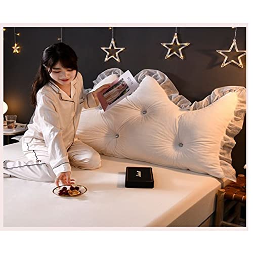 Washable Crystal Velvet Long Bedside Cushion Pillow
