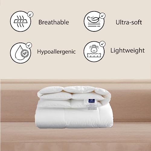 Polish Goose Down Comforter Duvet Insert, 950 Fill Power