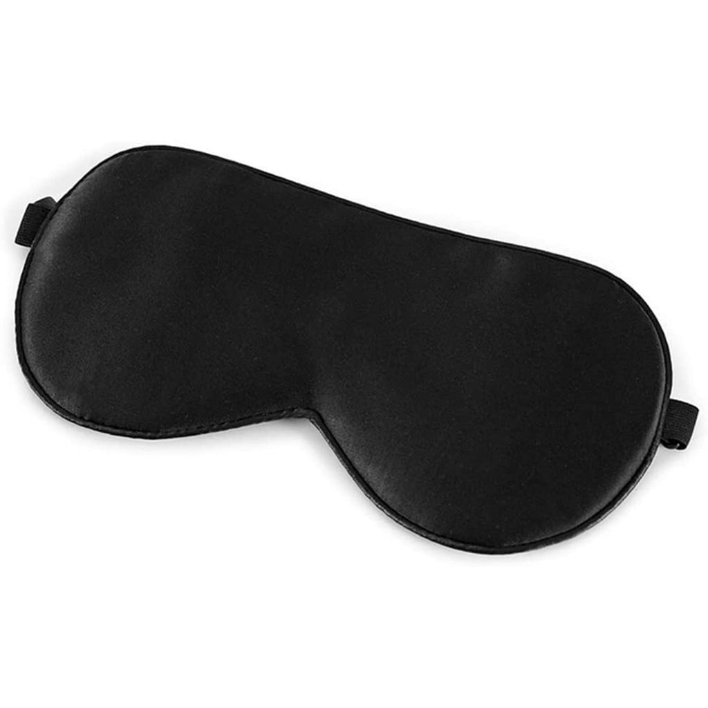 3D Contoured Light-Blocking Sleep Mask with Adjustable Strap