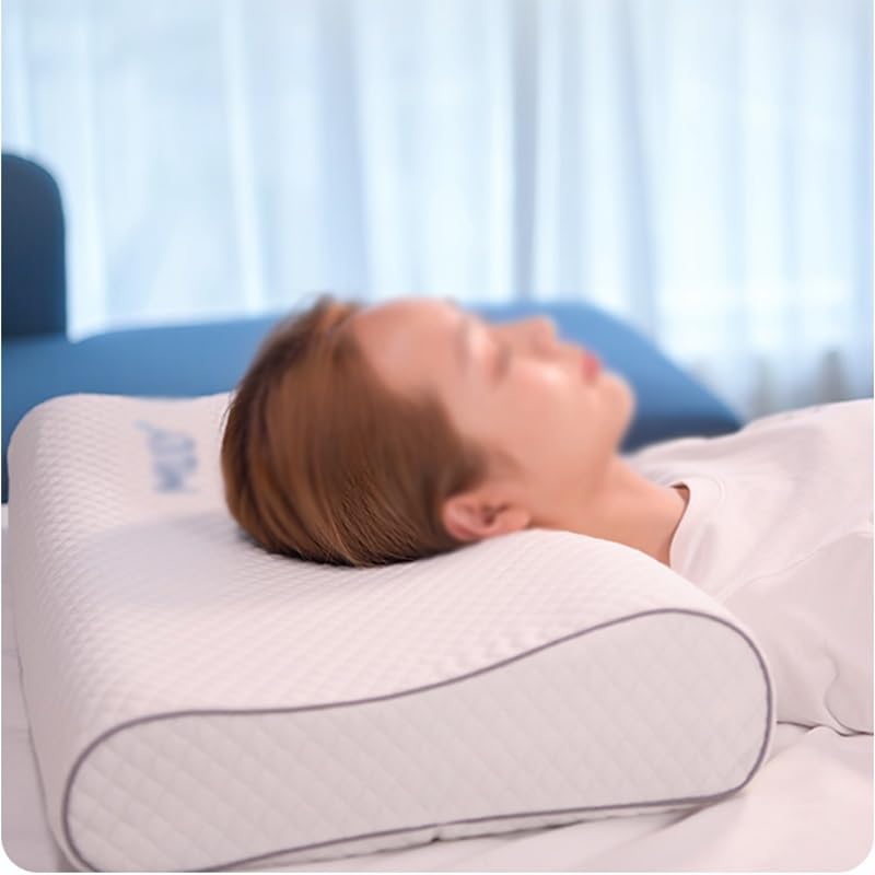 WEIWO Memory Cotton Cervical Neck Protection Pillow Sleep Pillow Core