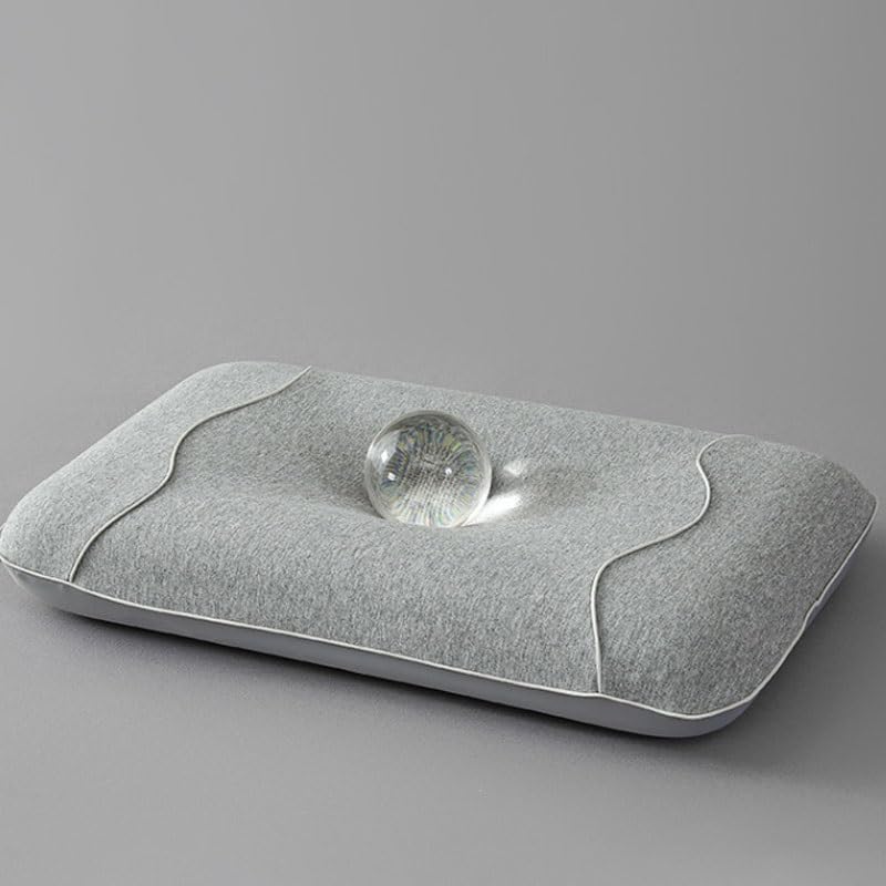 Knitted Cotton Slow Rebound Neck Support Pillow