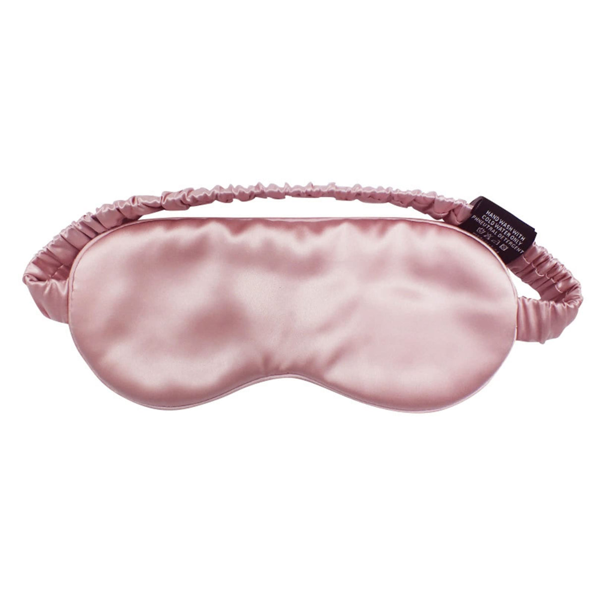 Silk Satin Blackout Sleep Mask with Adjustable Strap