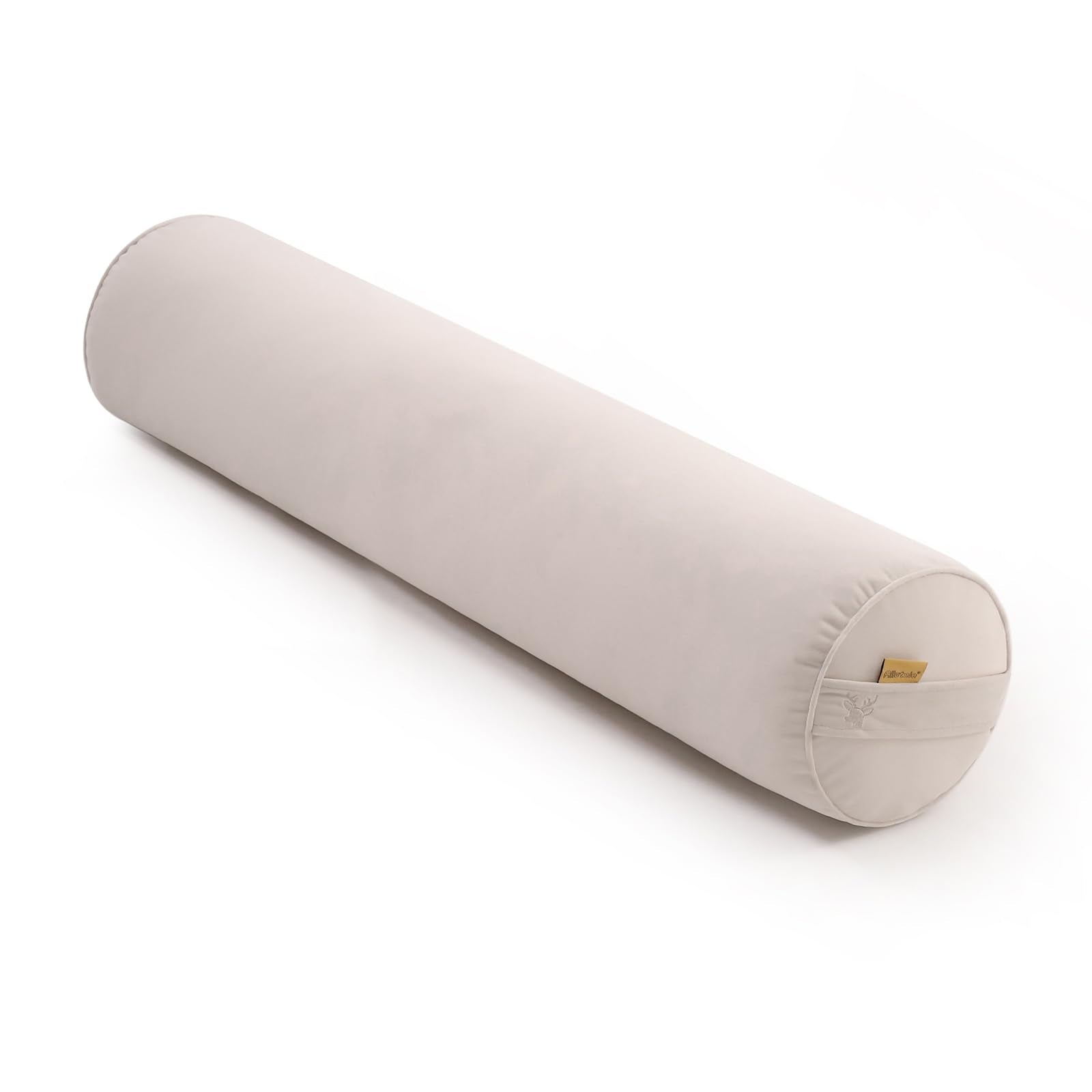 Long Round Body Bolster Pillow for Side Sleepers