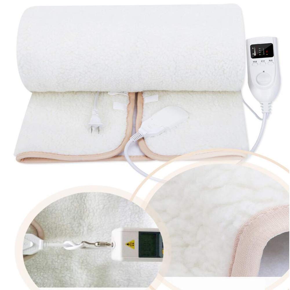 Dual-Control Washable Heated Blanket with Timer
