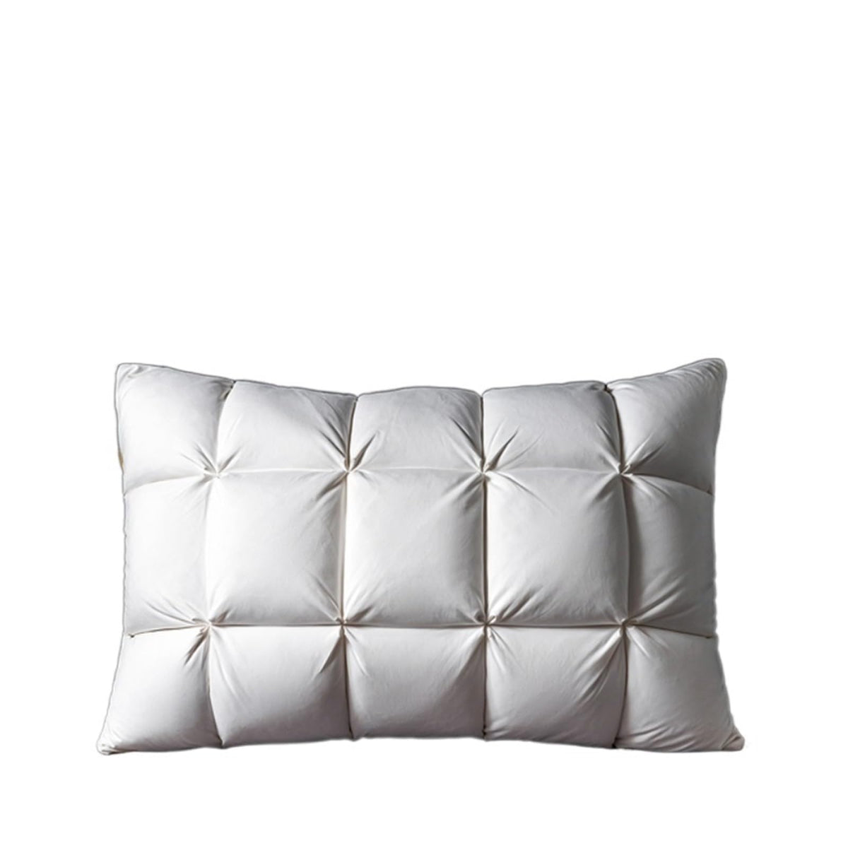 King Size Goose Down Pillow with Cotton Cover