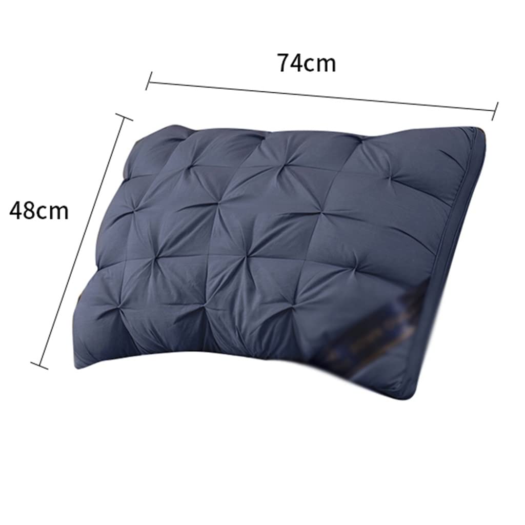 CVXSDFI Big Pillow Twisted Flower Single for Bedroom 48 * 74cm