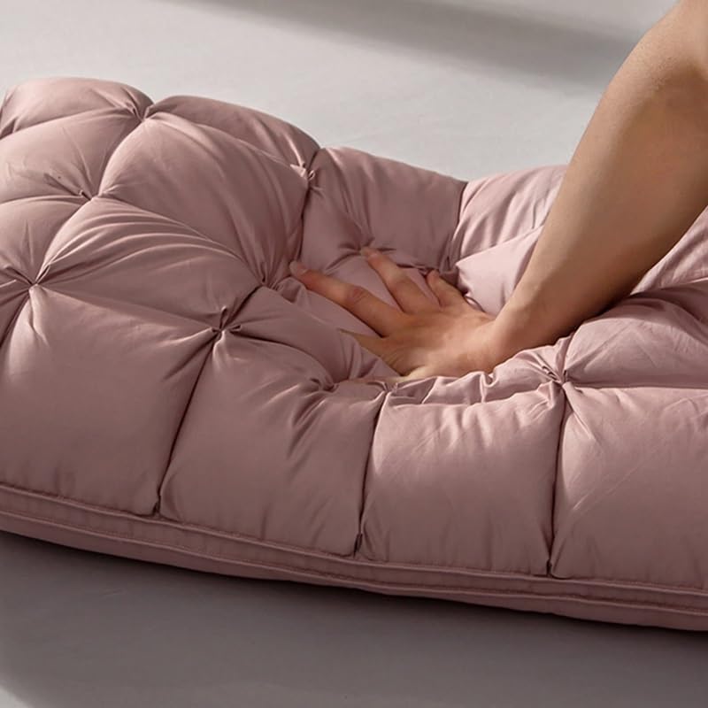 King Size Goose Down Pillow with Cotton Cover