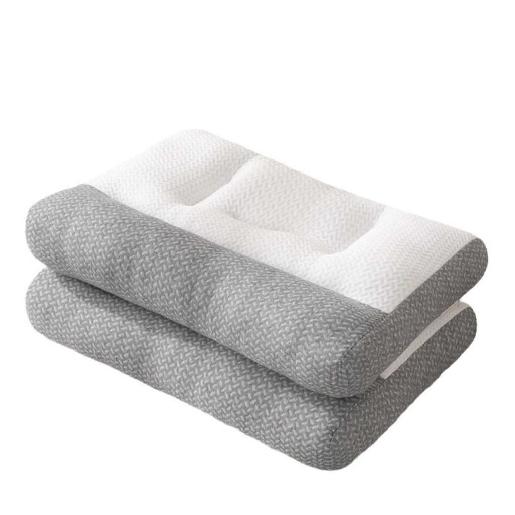 Supportive Neck Pillow with Resilient Core