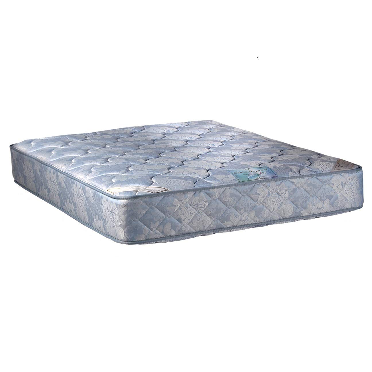 Two-Sided Orthopedic Mattress with Protective Cover, Blue