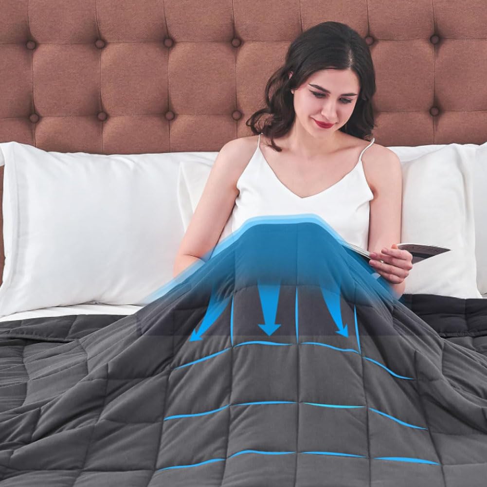All-Season Weighted Blanket with Glass Beads