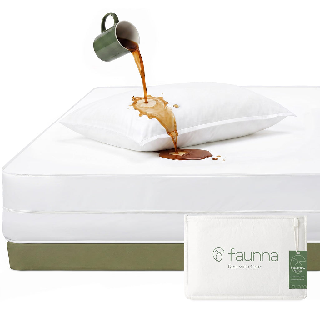 King Mattress Encasement with 4 Pillow Protectors
