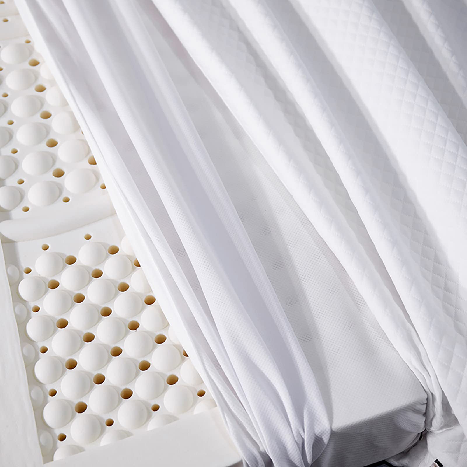 Natural Latex Mattress Topper, Medium Firm, 7.5 cm, 135 × 200 cm