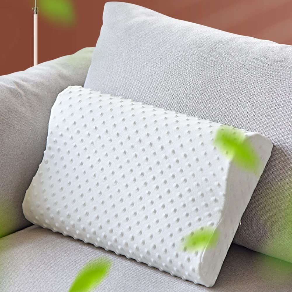 Slow Rebound Memory Foam Cervical Neck Pillow