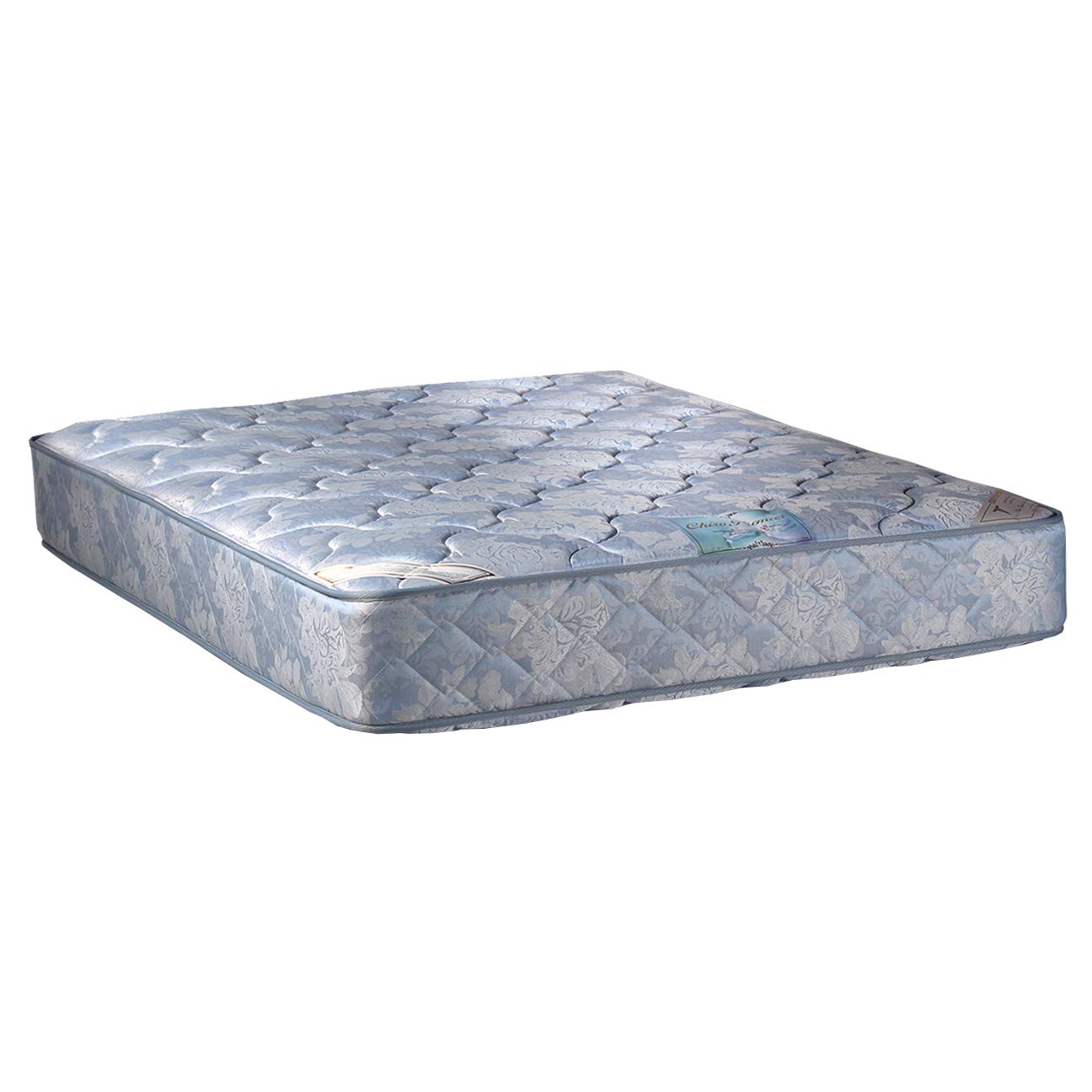 Two-Sided Orthopedic Mattress with Protective Cover, Blue