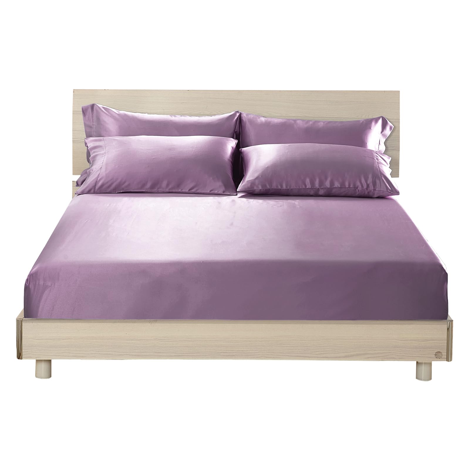 19 Momme 100% Mulberry Silk Fitted Sheet, 16" Deep Pocket