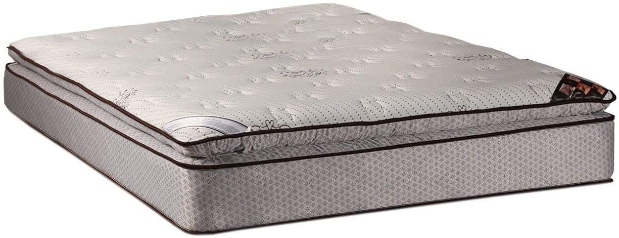 Full Size Plush Pillow Top Orthopedic Mattress with Protective Cover