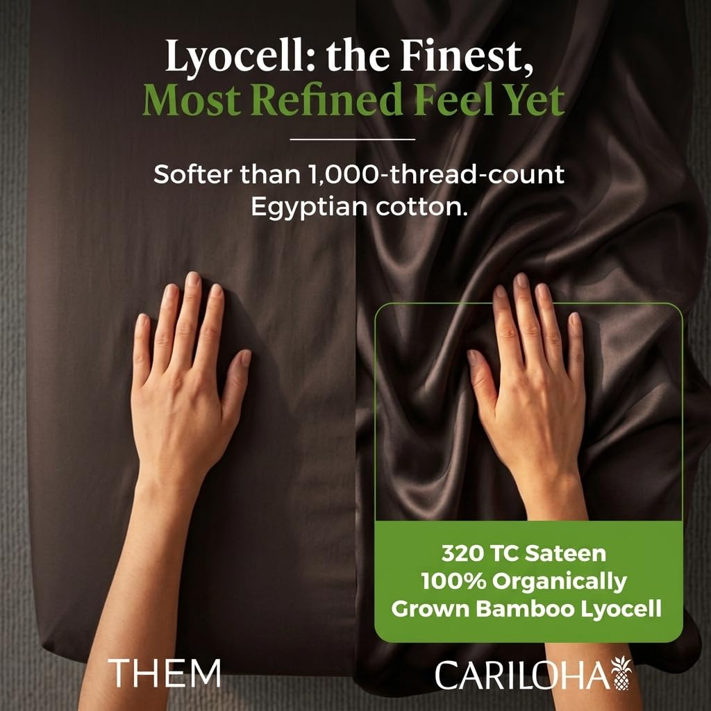 Cariloha Retreat 100% Bamboo Lyocell Sheets