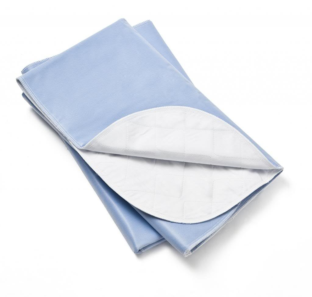24 Pack, Bed Pad Standard Reusable Underpad Washable 34x36 Blue
