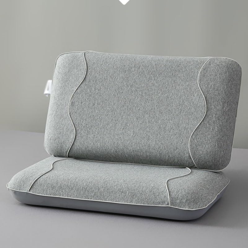 Knitted Cotton Slow Rebound Neck Support Pillow