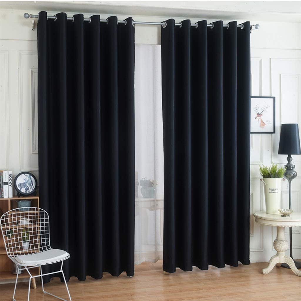 Double-Sided Blackout Curtain with Grommets, Thermal Insulated