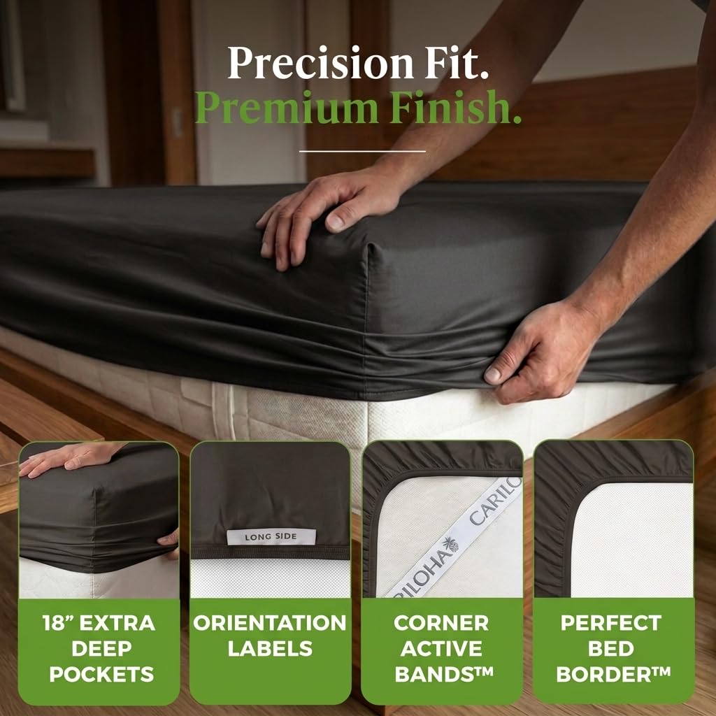Cariloha Retreat 100% Bamboo Lyocell Sheets