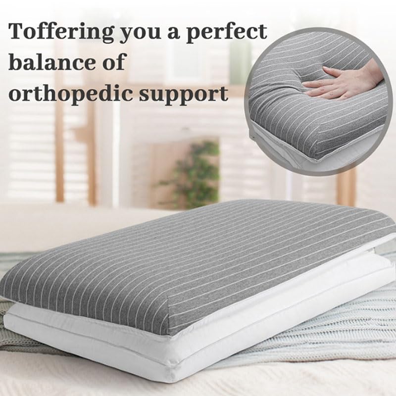 TEDILUVI Hotel Home Multi Functional Knitted Cotton Slow Rebound Pillow