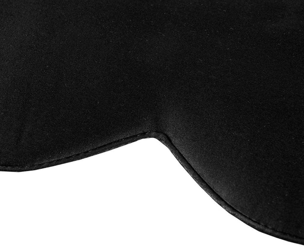 3D Contoured Light-Blocking Sleep Mask with Adjustable Strap