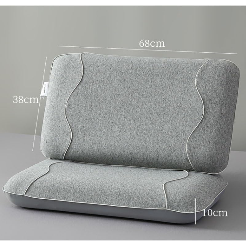 Knitted Cotton Slow Rebound Neck Support Pillow