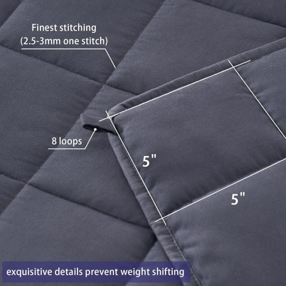All-Season Weighted Blanket with Glass Beads