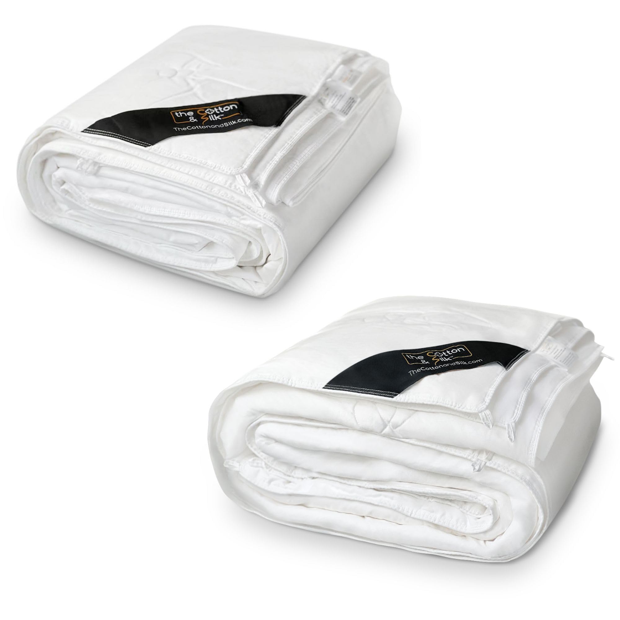 King Size 100% Mulberry Silk Comforter, Ultra Soft & Breathable