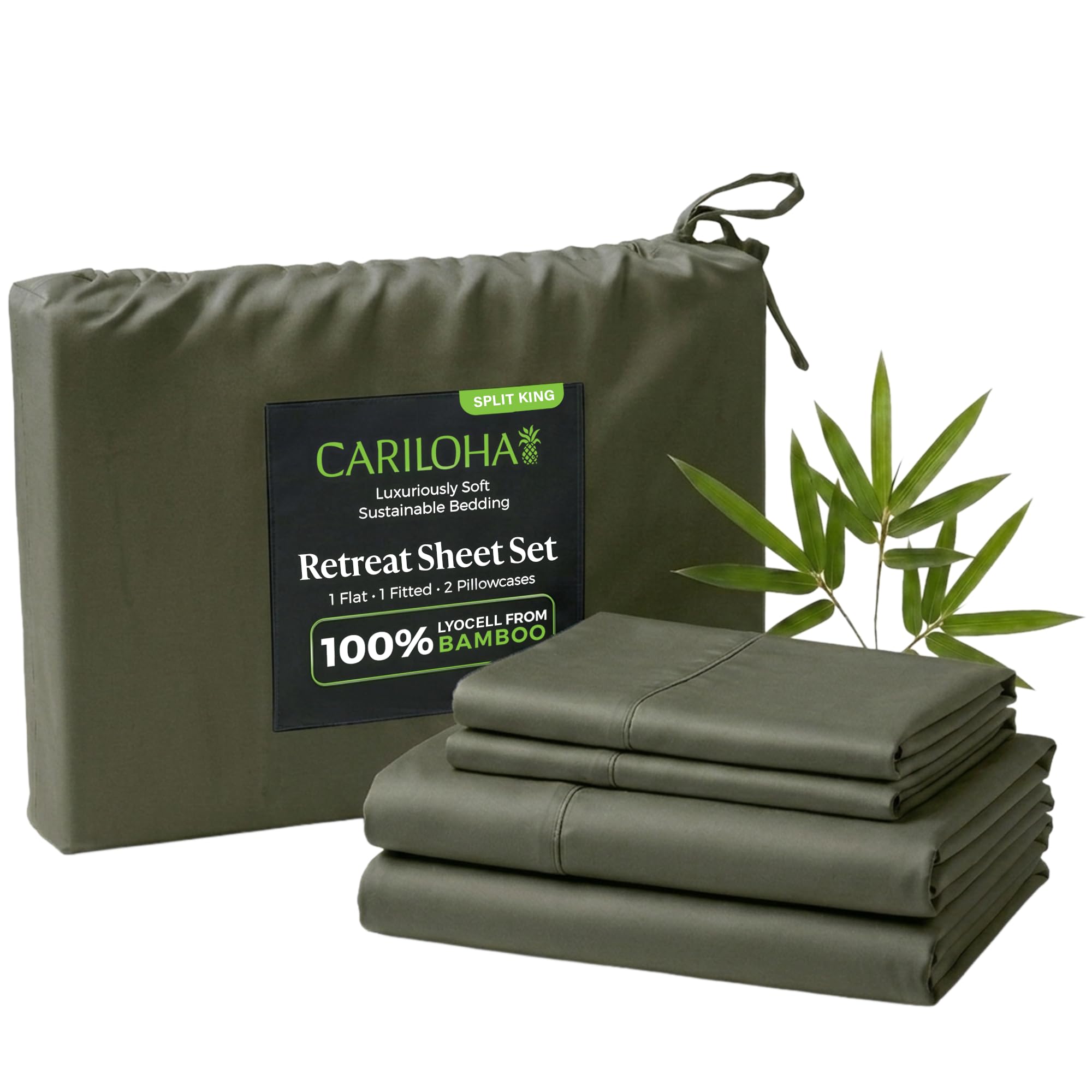 Cariloha Retreat 100% Bamboo Lyocell Sheets