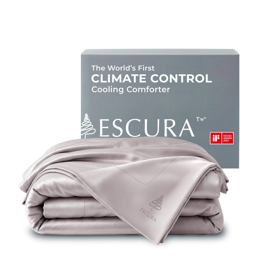 Bamboo Cooling Comforter, Ultra-Breathable with Temperature-Regulating Fill