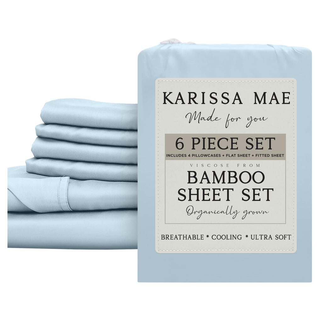 KARISSA MAE Luxury Bamboo Viscose Sheet Set