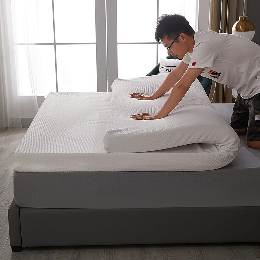 Natural Latex Mattress Topper, Medium Firm, 7.5 cm, 135 × 200 cm