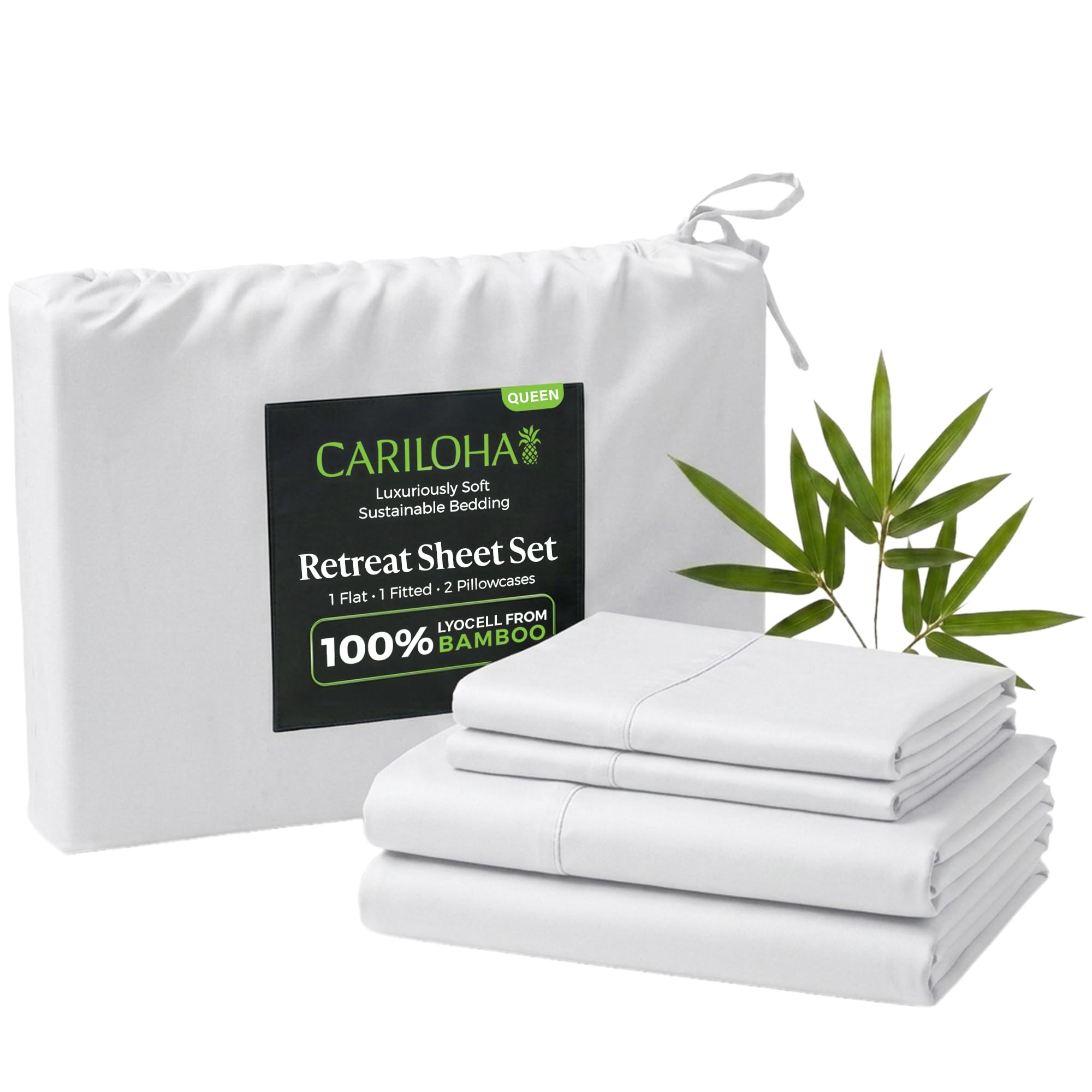 Cariloha Retreat 100% Bamboo Lyocell Sheets