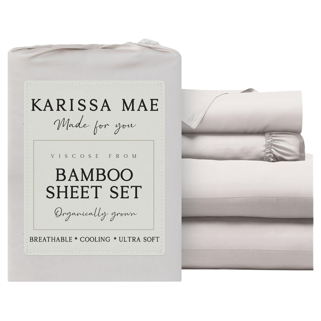 KARISSA MAE Luxury Bamboo Viscose Sheet Set