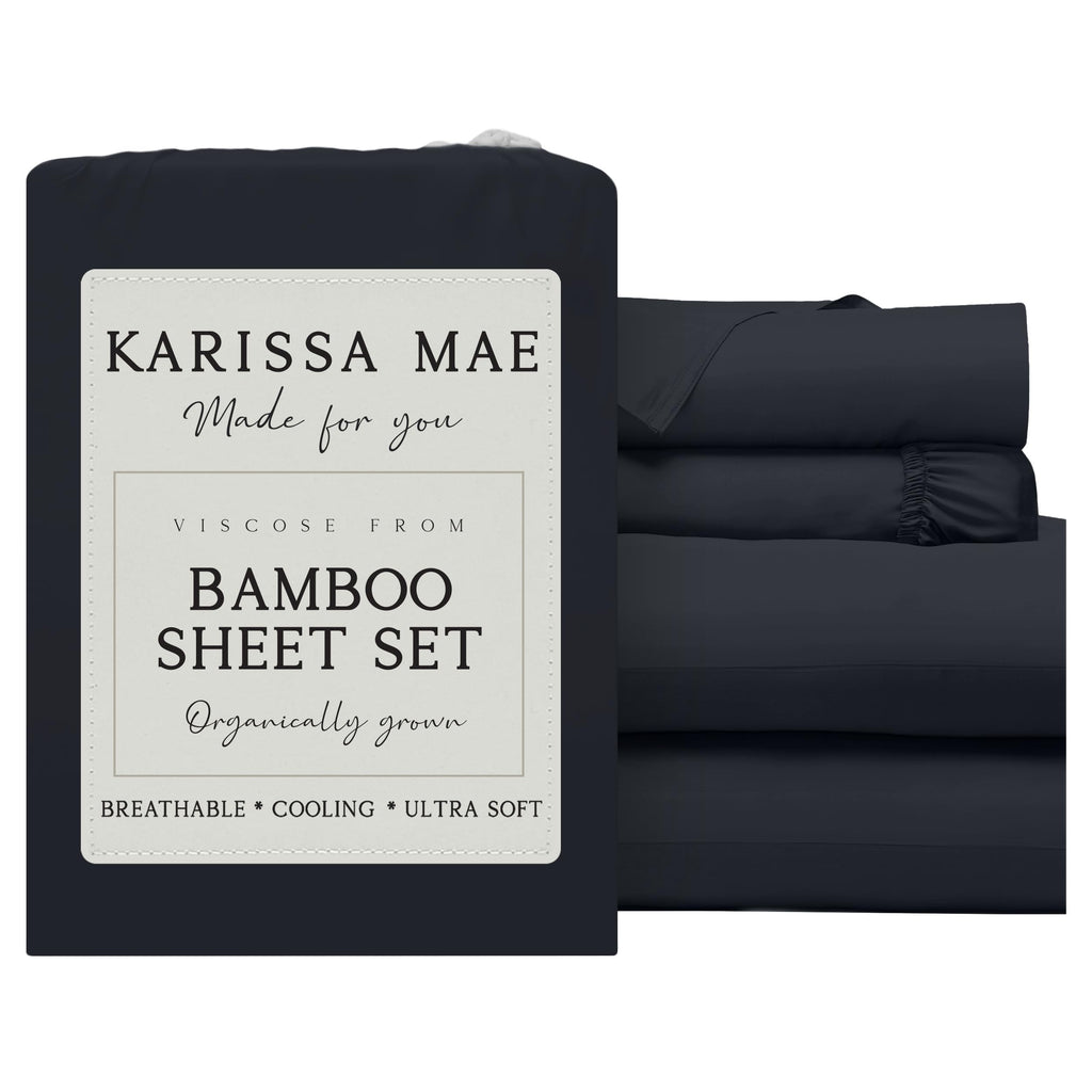 KARISSA MAE Luxury Bamboo Viscose Sheet Set