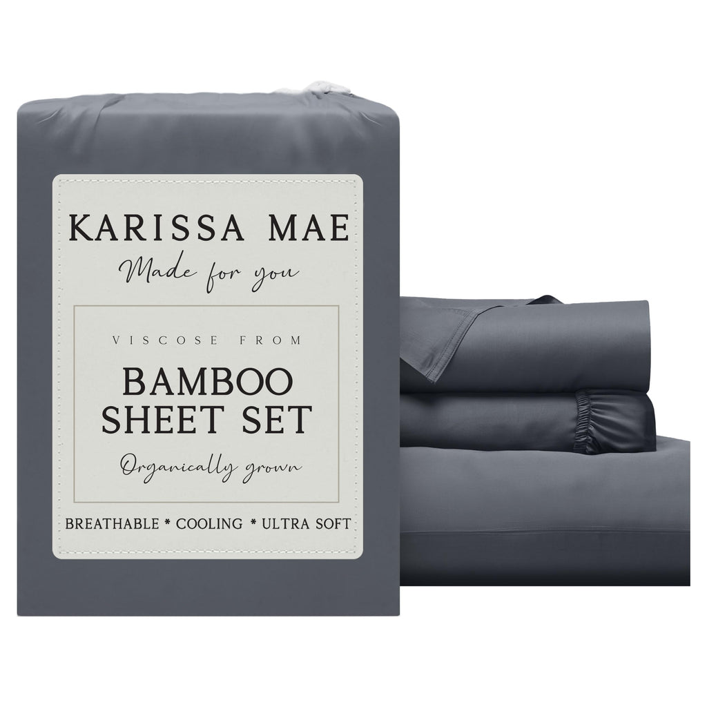KARISSA MAE Luxury Bamboo Viscose Sheet Set