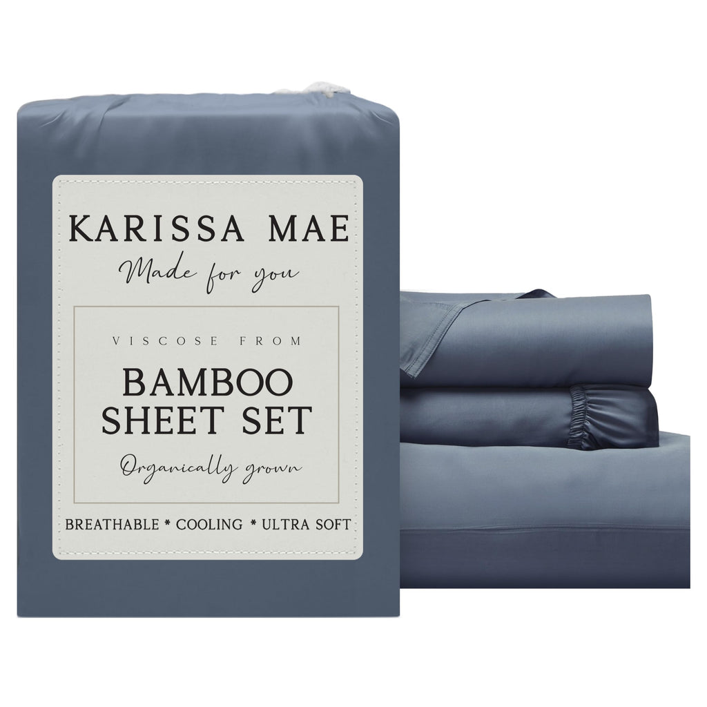 KARISSA MAE Luxury Bamboo Viscose Sheet Set
