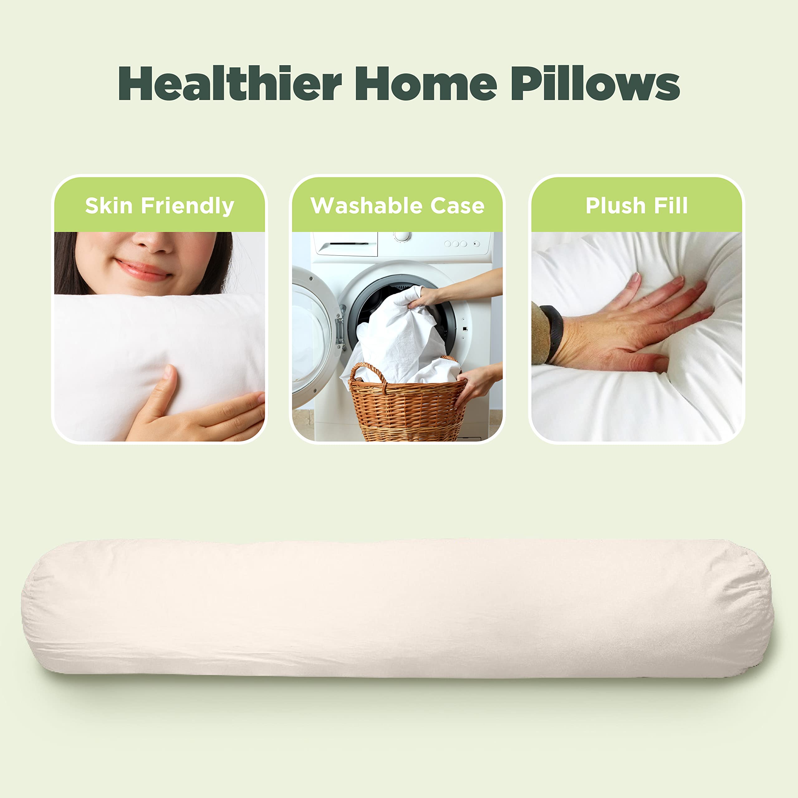 Sleeping Bean Body Pillow - Veggie-Kapok